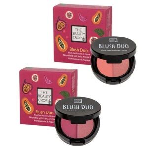 The Beauty Crop Blush Duo Compact Bundle in Pink Lady & Fig It, 2 x 0.11 oz/ 3 g